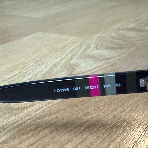 Longchamp Black Cat Eye Sunglasses with Gradient Lenses - Picture 10 of 10